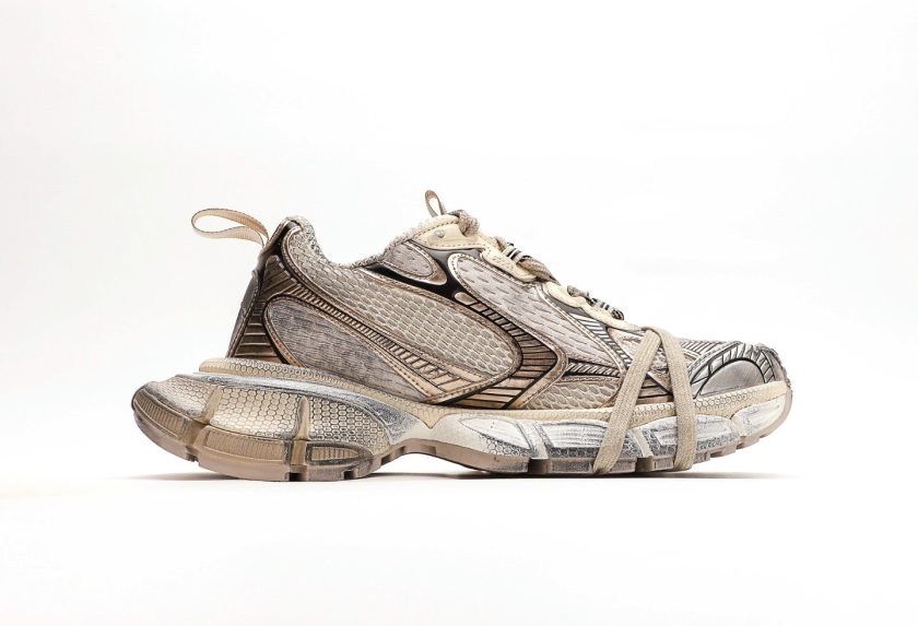 3XL Sneaker 'Beige Mesh and Polyurethane' - Image 2