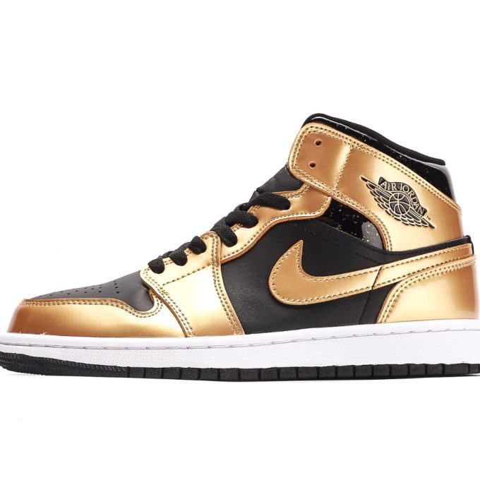 Air Jordan 1 Mid “Metallic Gold"