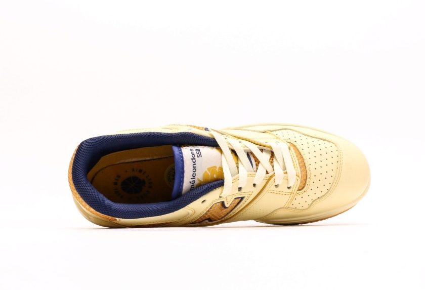 New Balance 550 Aime Leon Dore Masaryk Community Gym Yellow - Image 3