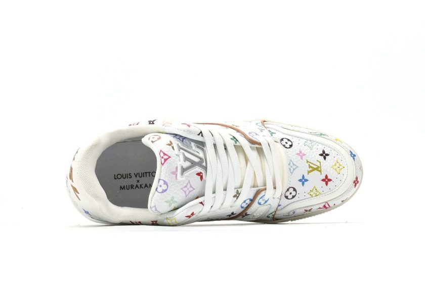 LV x Takashi Murakami Trainer Sneaker [BOUTIQUE QUALITY] - Image 3