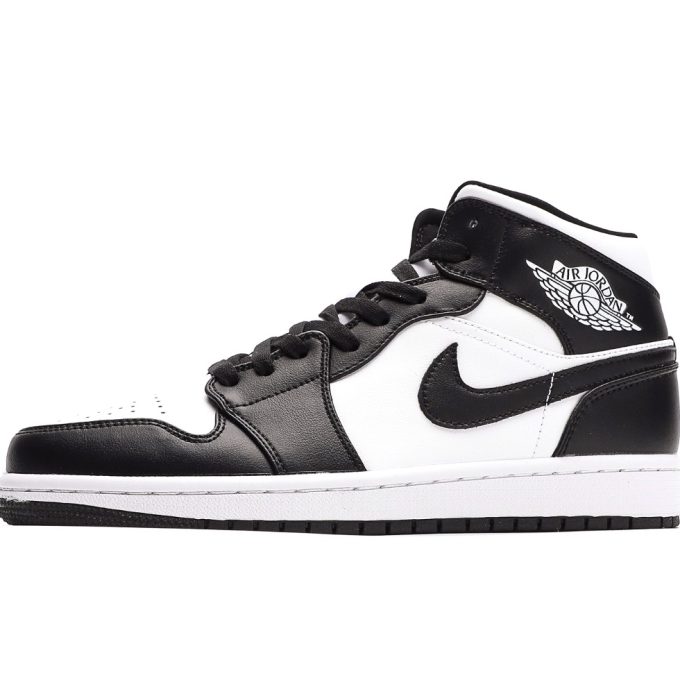 Air Jordan 1 Mid 'Panda' Black White