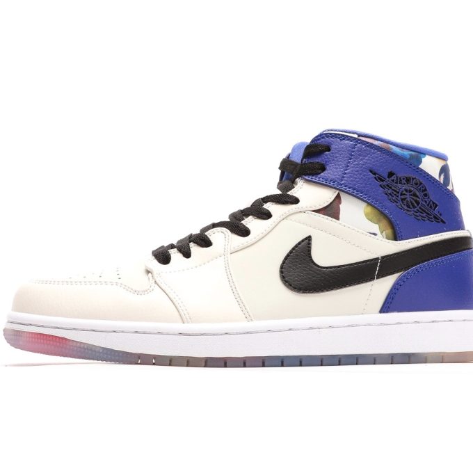 Air Jordan 1 Mid "Valentine's Day Flowers"