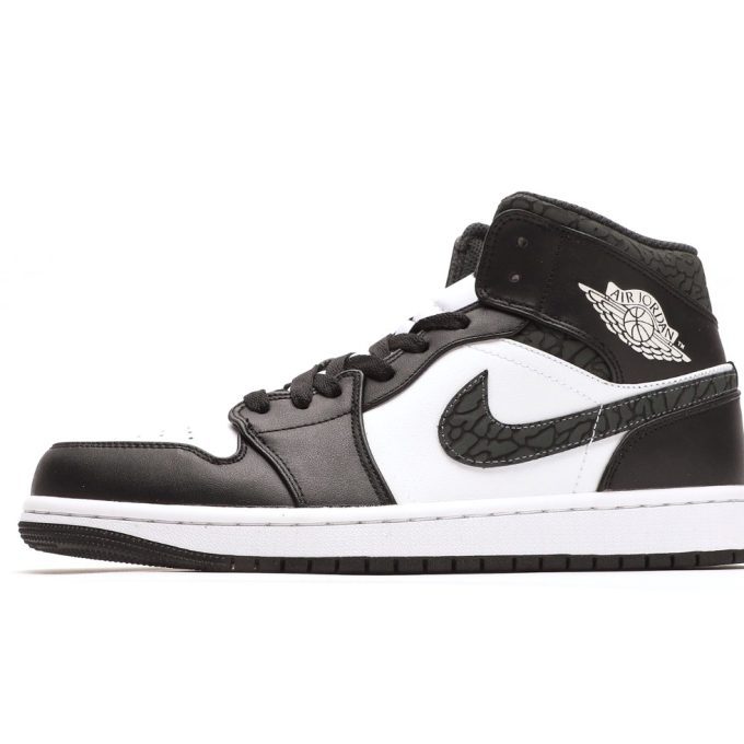 Air Jordan 1 Mid "Black Elephant"