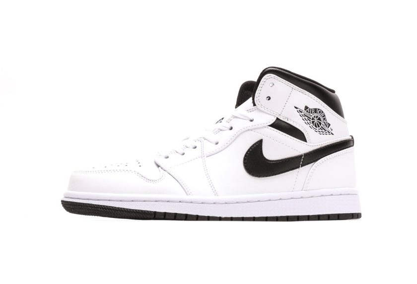 Air Jordan 1 Mid 'White Black'