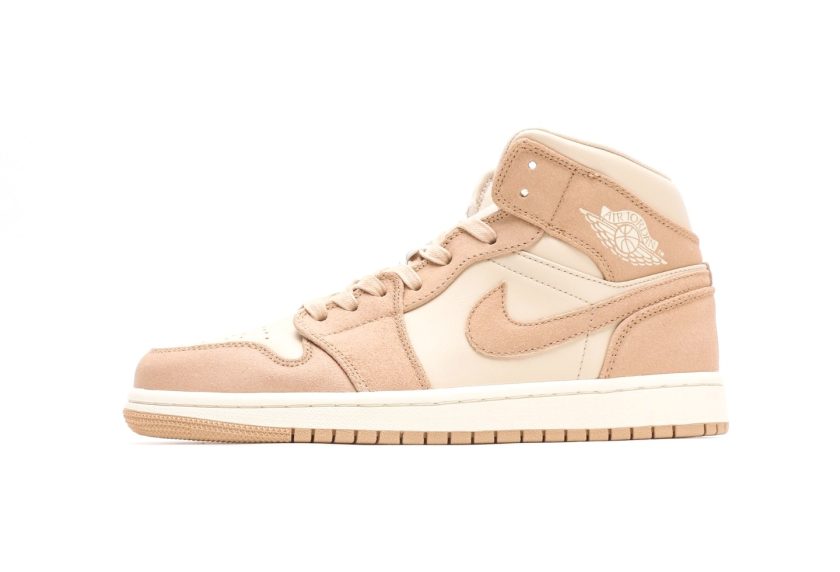 Air Jordan 1 Mid "Light Tan"