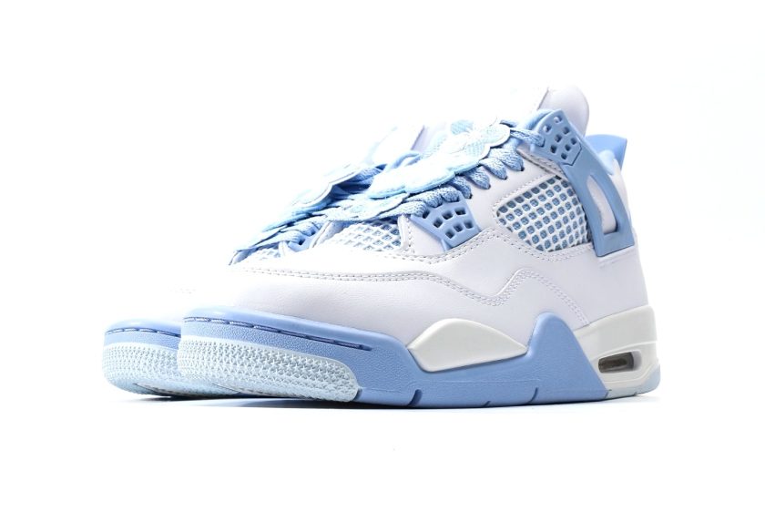 Air Jordan 4 "Aluminum" "White/Blue Tint" [PK GOD] - Image 5