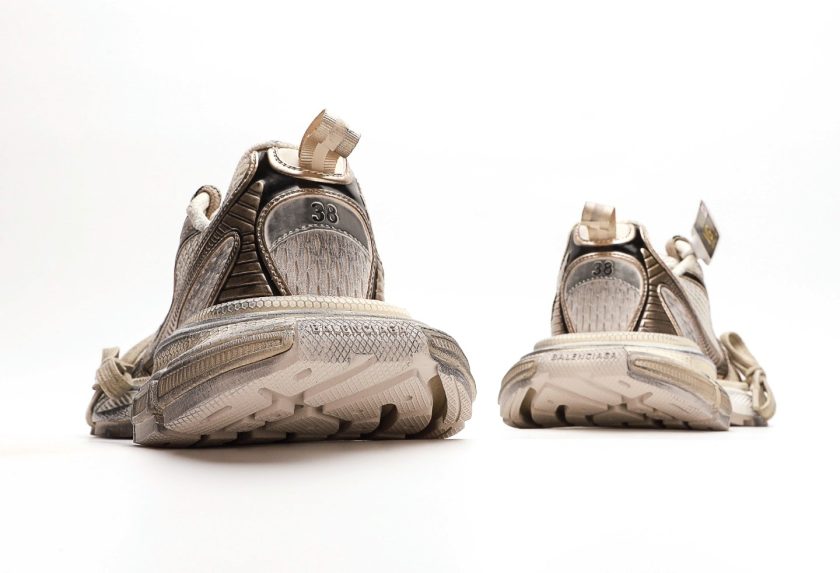 3XL Sneaker 'Beige Mesh and Polyurethane' - Image 6