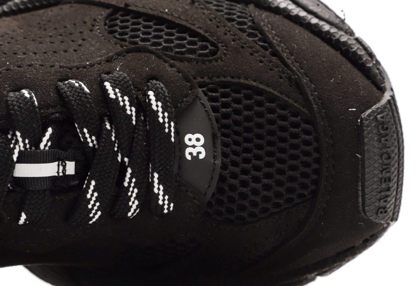3XL Sneaker Black Suede - Image 8