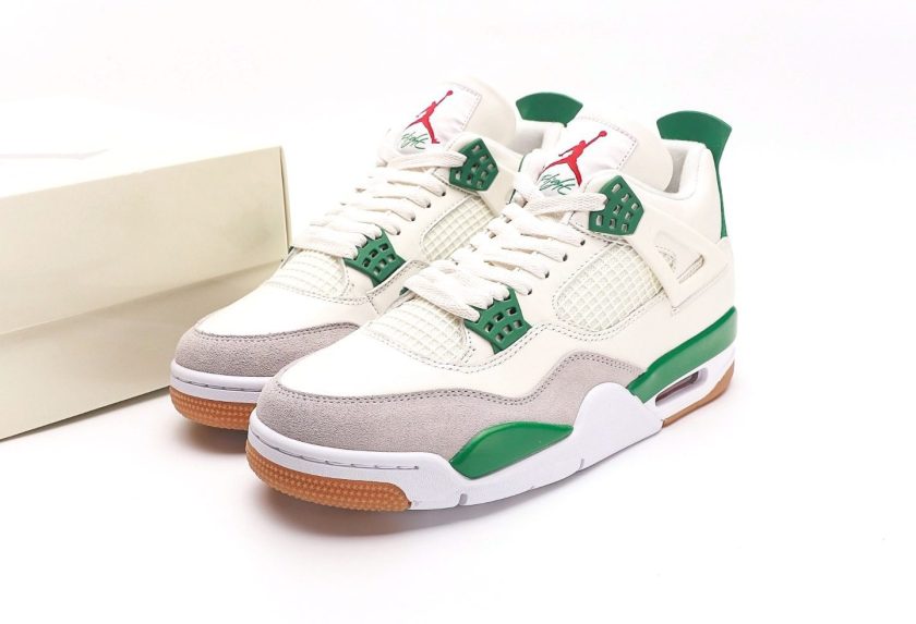 Nike SB x Air Jordan 4 Pine Green [PK GOD] - Image 9