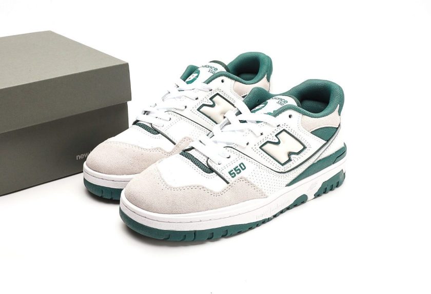 New Balance 550 White Green - Image 9