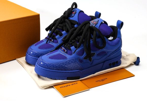 LV Skate Blue Black [BOUTIQUE QUALITY] - Image 9