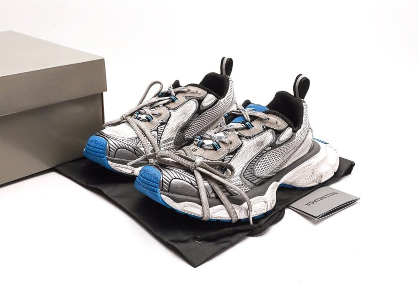 3XL Sneaker "Worn-Out - Grey Blue" - Image 9