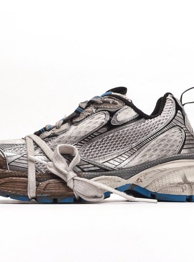 3XL Sneaker "Worn-Out - Dark Grey Blue"