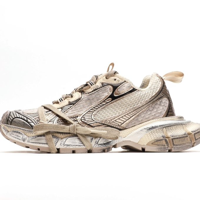 3XL Sneaker 'Beige Mesh and Polyurethane'