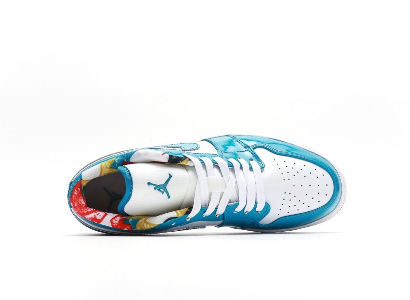 Air Jordan 1 Low Barcelona Print - Image 3