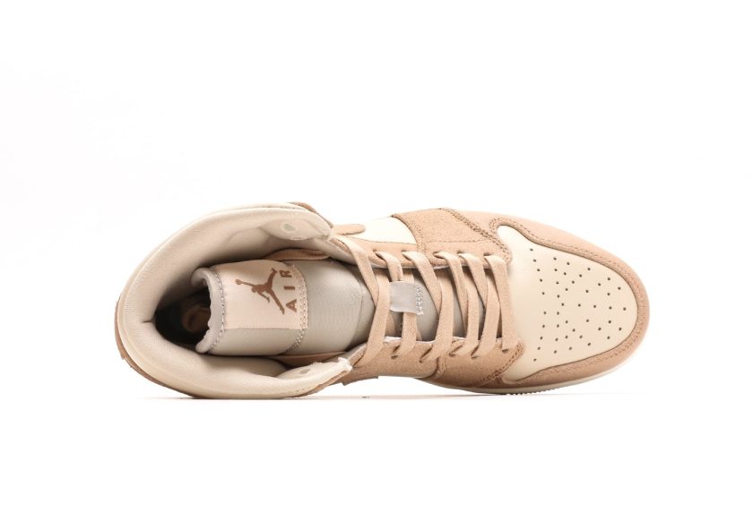 Air Jordan 1 Mid "Light Tan" - Image 3