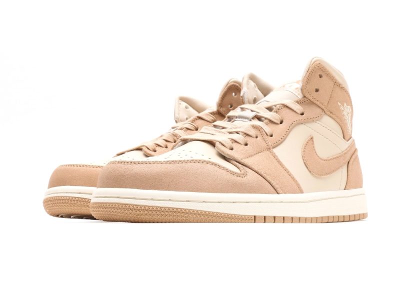 Air Jordan 1 Mid "Light Tan" - Image 5