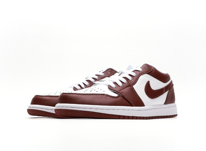 Air Jordan 1 Low White Eclipse Bronze - Image 5