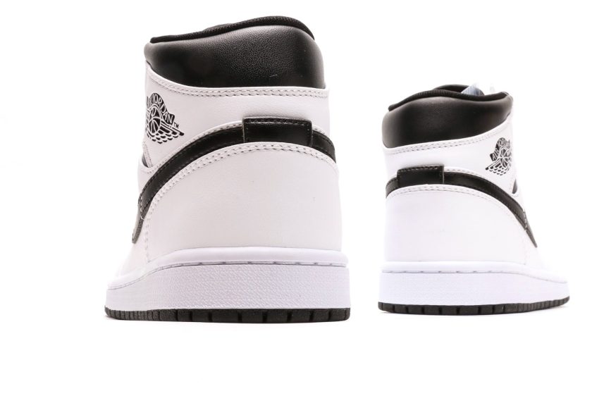 Air Jordan 1 Mid 'White Black' - Image 6