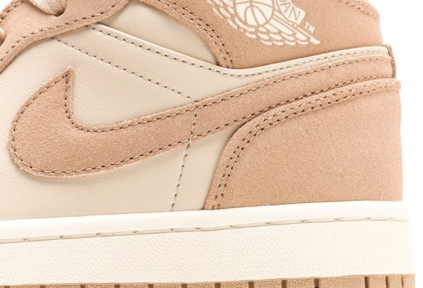 Air Jordan 1 Mid "Light Tan" - Image 7