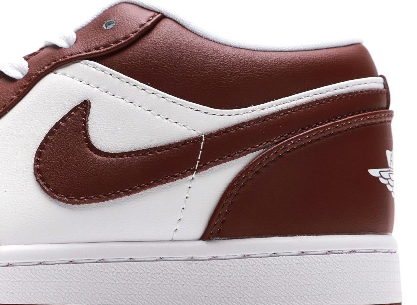 Air Jordan 1 Low White Eclipse Bronze - Image 7