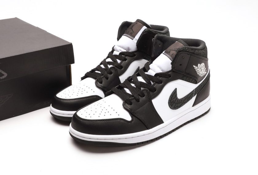 Air Jordan 1 Mid "Black Elephant" - Image 9