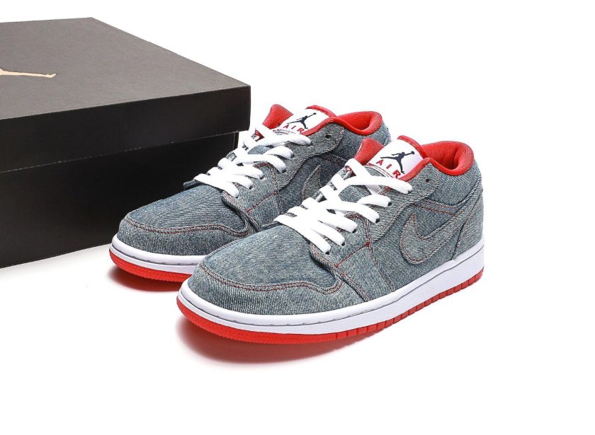 Air Jordan 1 Retro Low Denim - Image 9