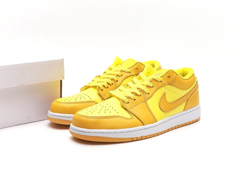 Air Jordan 1 Low Yellow Stirke - Image 9