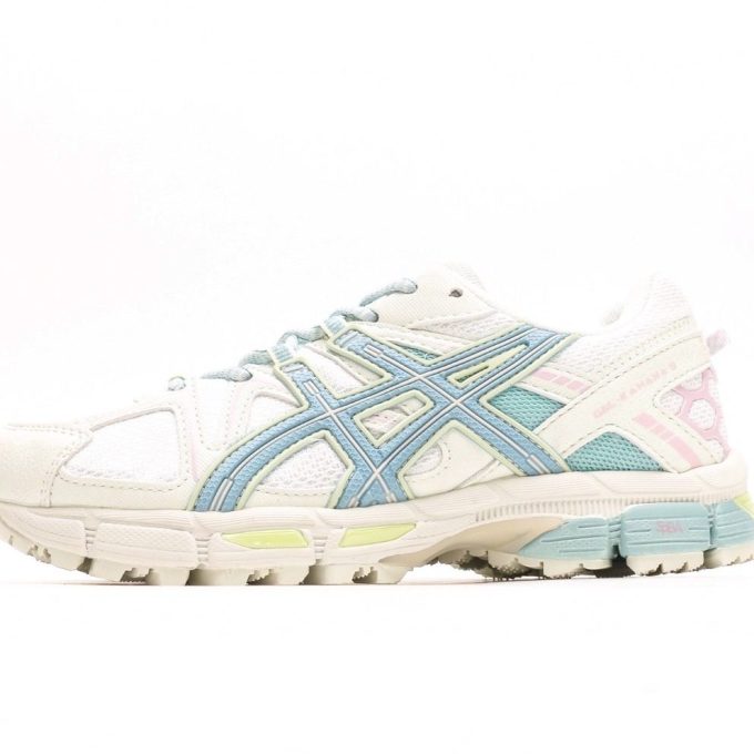 Gel-Kahana 8 "White Blue Pink Yellow"