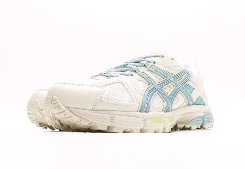 Gel-Kahana 8 "White Blue Pink Yellow" - Image 5