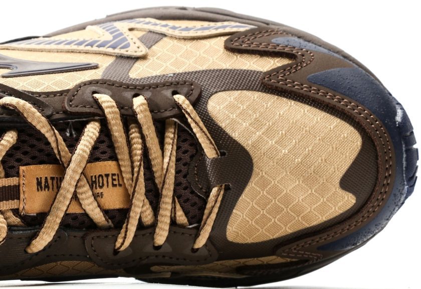WLTR30 x NATURAL HOTEL x Mizuno Adventure Low "Caramel Brown" - Image 8