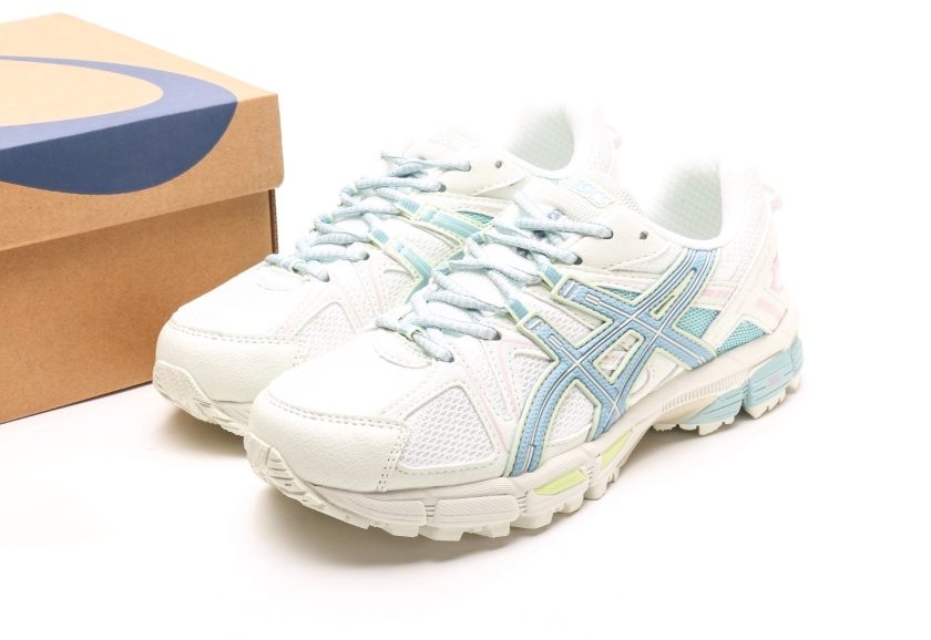 Gel-Kahana 8 "White Blue Pink Yellow" - Image 9